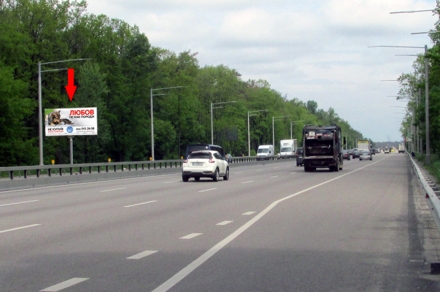Щит 6x3,  проспект Академіка Палладіна 1000м до повороту до ТРК"ЛАВІНА", ЕПІЦЕНТР, Декатлон