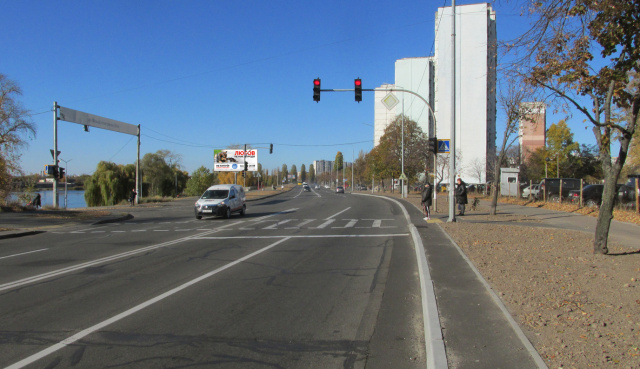 Щит 6x3,  вул.Райдужна від бульвара Перова