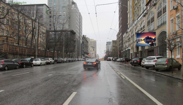 Цифрова панель 3.14x2.32,  вул. Антоновича (Горького), 70