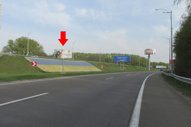 Щит 6x3,  Бориспільске шосе  (Поворот до аеропорту)