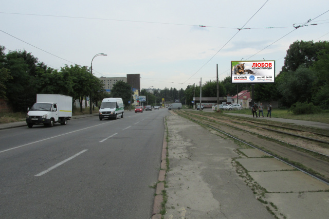 Щит 6x3,  вул. Миколи Василенка, 2 / вул. Козелецька, в сторону бул. Гавела