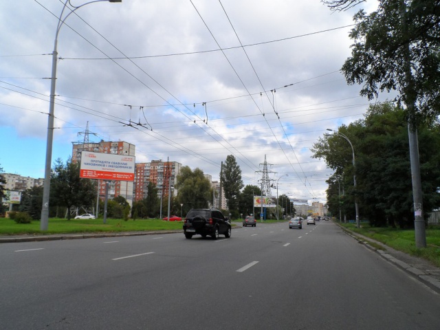 Щит 6x3,  Правды пр-т/Порика ул (клумба)