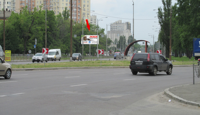 Щит 6x3,  проспект Юрія Гагаріна, 19