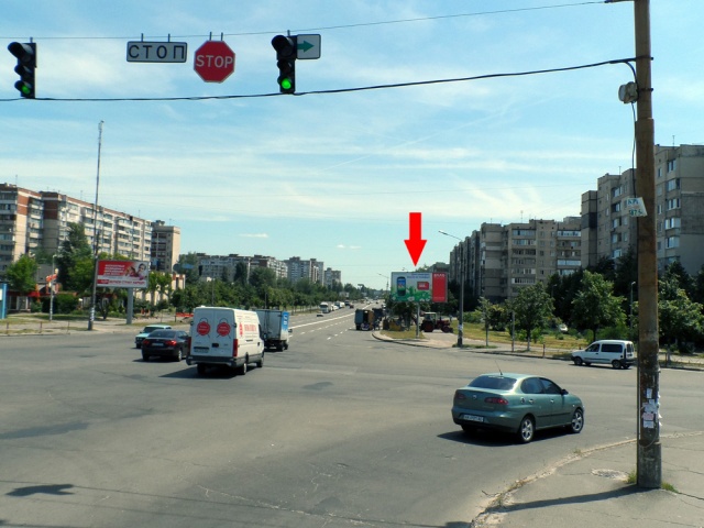 Щит 6x3, ул. Бальзака / ул. Сабурова 01 - светофор, трасп. развязка в напр. к пр. Маяковского, на авт. остановке Щит 6x3, ул. Бальзака / ул. Сабурова 01 - светофор, трасп. развязка в напр. к пр. Маяковского, на авт. остановке