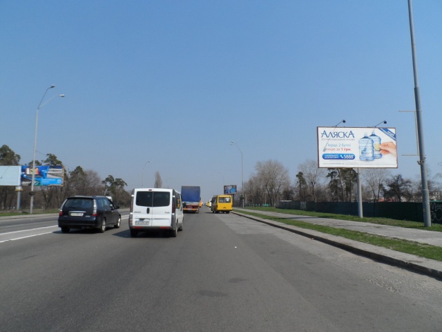 Щит 6x3,  Броварской пр-т ст.м. "Черниговская"