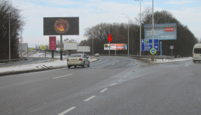 Призма 6x3,  Бориспільське шосе, поворот до Києва