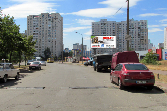 Щит 6x3,  вул. Будищанська буд. 40/42