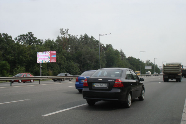 Щит 6x3,  просп. Рокосовського, на перехресті з вул. Полярна