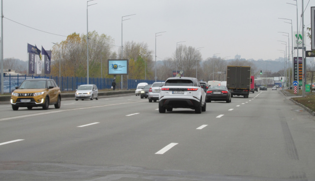 Скролл 3.14x2.35,  Дніпровська набережна, 10