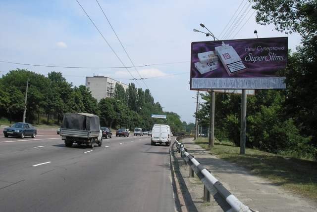 Щит 6x3,  Телиги ул. / Лютневий пер-к