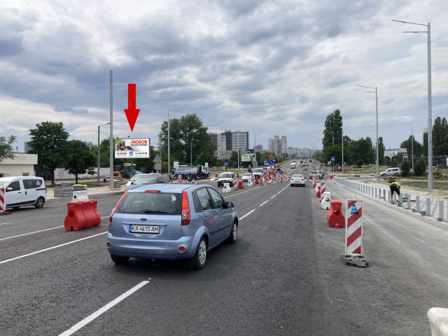 Щит 6x3,  вул. Полярна / вул. Богатирська