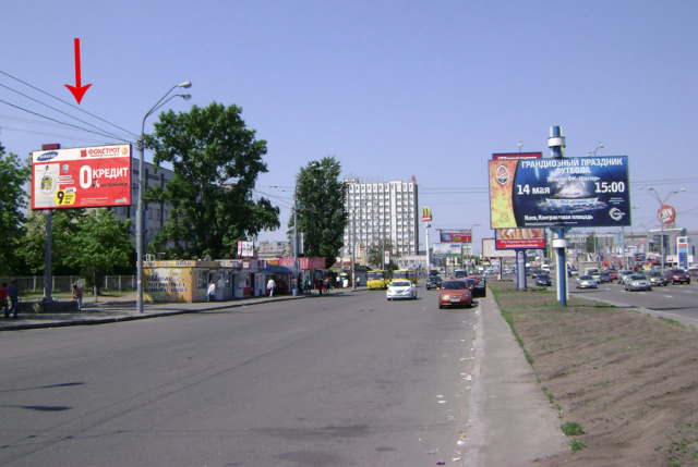 Щит 6.25x3.2,  Маяковського пр-т., 34