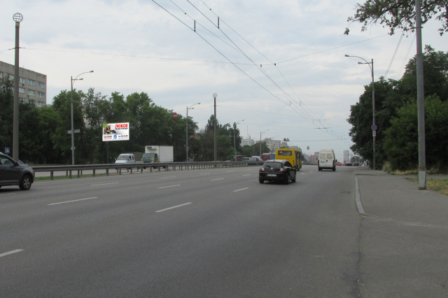 Щит 6x3,  Кільцева дорога / вул. М. Котельникова, в напрямку проспекта Перемоги