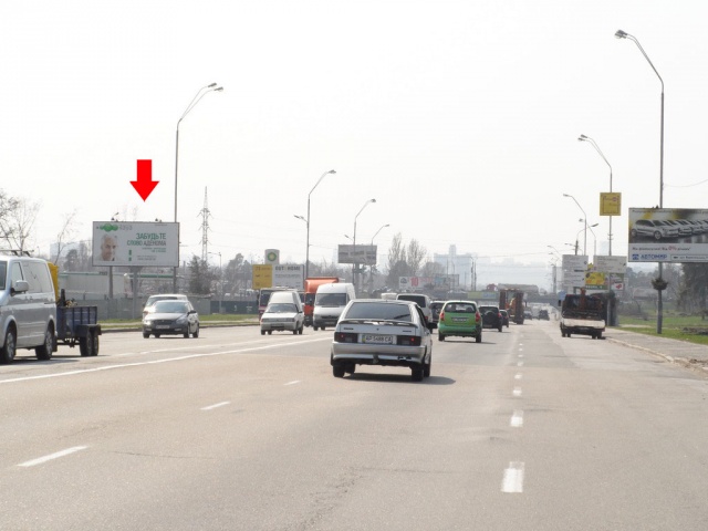 Щит 6x3,  Броварской пр-т ст.м. "Черниговская"